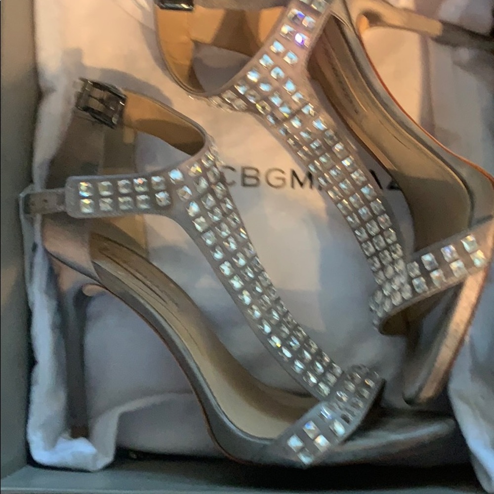 BCBG Rhinestone Stilletos - Picture 3 of 4